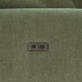 Morley Sage Green Power Loveseat - Ornate Home