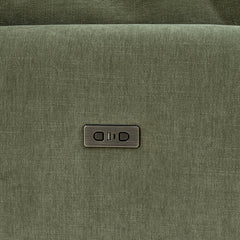 Morley Sage Green Power Loveseat - Ornate Home