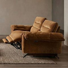 Morley Sienna Brown Power Loveseat - Ornate Home
