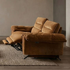 Morley Sienna Brown Power Sofa + Loveseat - Ornate Home