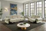 Morley Taupe Power Loveseat - Ornate Home