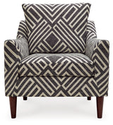 Morrilton Next-Gen Nuvella Natural/Charcoal Accent Chair - Ornate Home