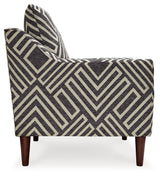 Morrilton Next-Gen Nuvella Natural/Charcoal Accent Chair - Ornate Home