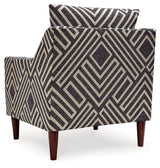 Morrilton Next-Gen Nuvella Natural/Charcoal Accent Chair - Ornate Home
