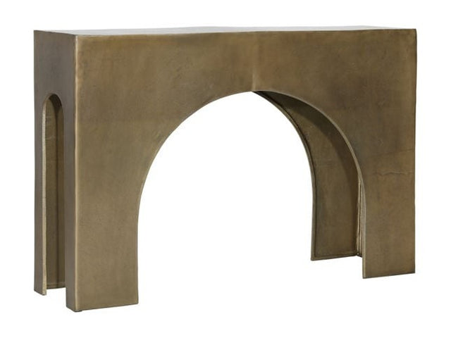 Morris Antique Brass Console Table - Ornate Home