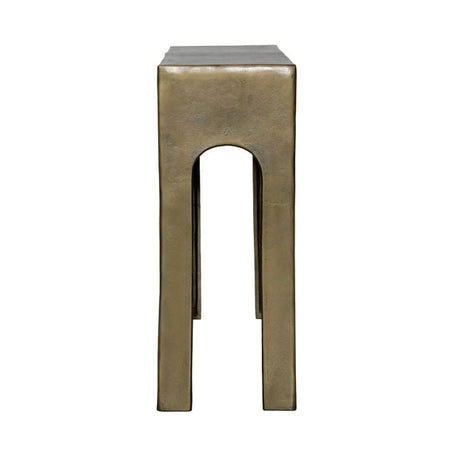 Morris Antique Brass Console Table - Ornate Home