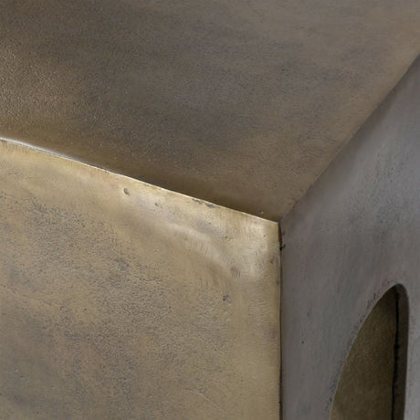 Morris Antique Brass Console Table - Ornate Home