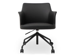 Morris Black Office Chair - Ornate Home