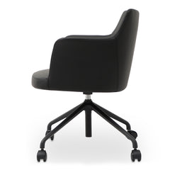 Morris Black Office Chair - Ornate Home