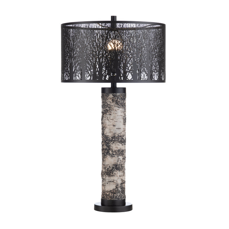 Morris Black/White Table Lamp (Set of 2) - Ornate Home