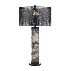 Morris Black/White Table Lamp (Set of 2) - Ornate Home