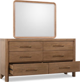Morris Claystone 6 Drawer Dresser - Ornate Home
