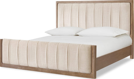 Morris Claystone California King Upholstered Bed - Ornate Home