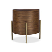 Morrison Walnut Wood Side Table - Ornate Home