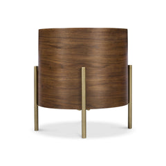 Morrison Walnut Wood Side Table - Ornate Home