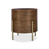 Morrison Walnut Wood Side Table - Ornate Home