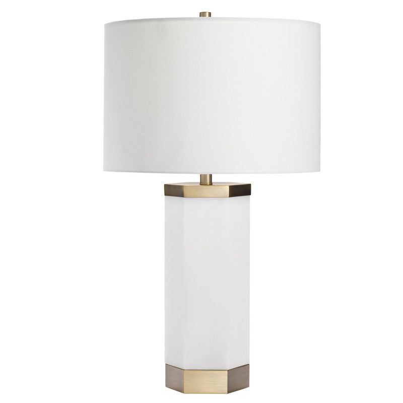 Morrison White Table Lamp - Ornate Home