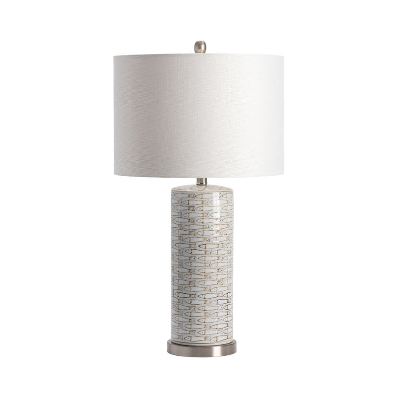 Morrison White Table Lamp (Set of 2) - Ornate Home