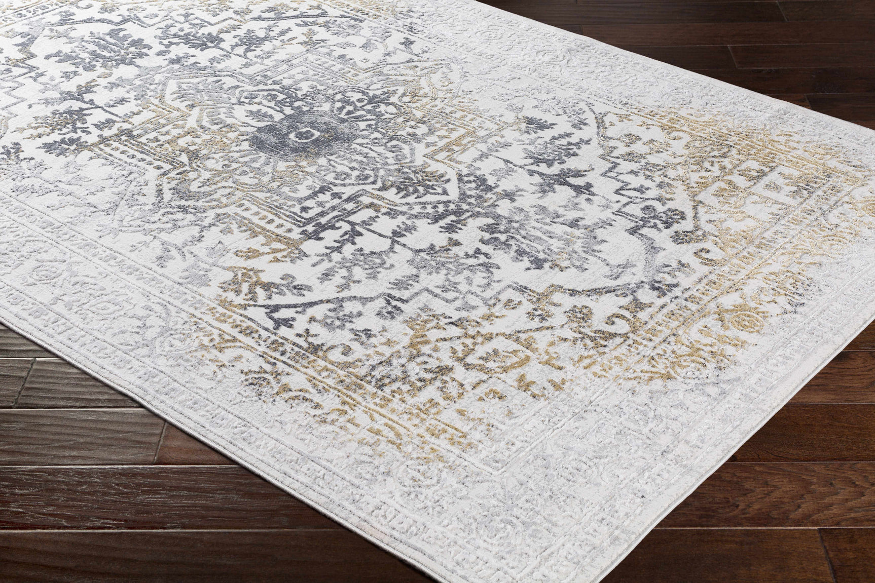 Morriston Faux Silk Rug - Ornate Home