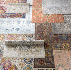 Morriston Faux Silk Rug - Ornate Home