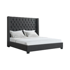 Morrow Heirloom Charcoal King Bed - Ornate Home