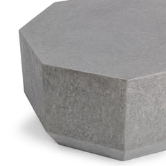 Morse Athena Gray Outdoor Coffee Table - Ornate Home