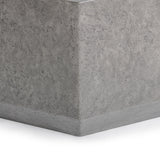 Morse Athena Gray Outdoor Coffee Table - Ornate Home