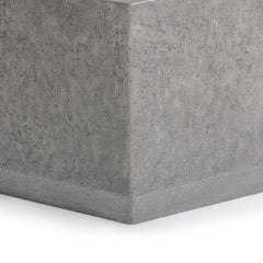 Morse Athena Gray Outdoor Coffee Table - Ornate Home