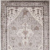 Mortsel Gray 5'3"x7'6" Area Rug - Ornate Home