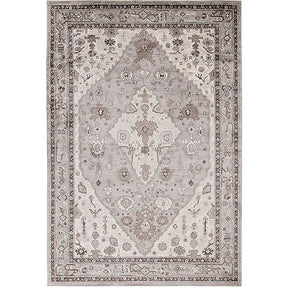 Mortsel Gray 5'3"x7'6" Area Rug - Ornate Home