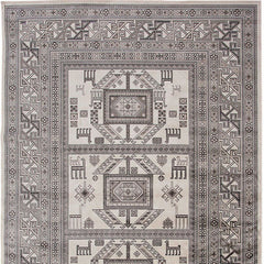 Mortsel Gray 5'3"x7'6"Area Rug - Ornate Home