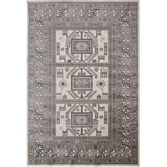 Mortsel Gray 5'3"x7'6"Area Rug - Ornate Home