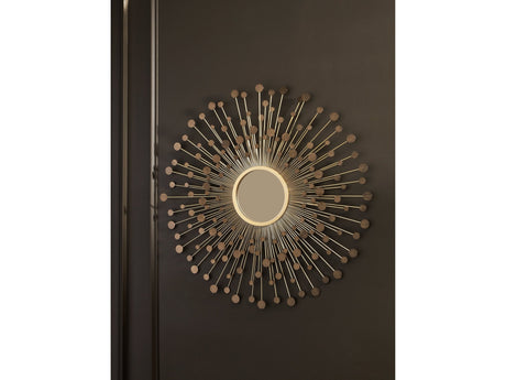 Morwenna Bronze/Gold Finish Accent Mirror - Ornate Home