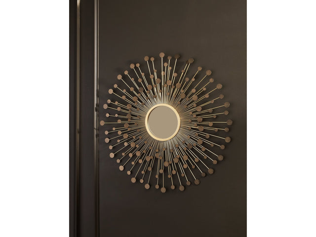 Morwenna Bronze/Gold Finish Accent Mirror - Ornate Home