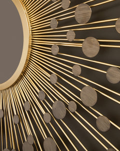 Morwenna Bronze/Gold Finish Accent Mirror - Ornate Home