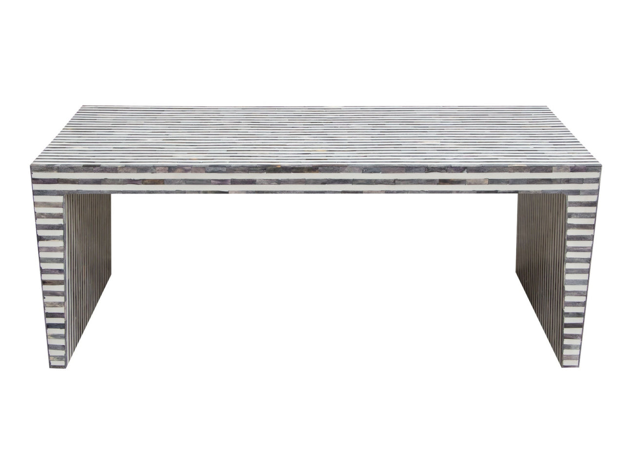 Mosaic Black/White Coffee Table - Ornate Home