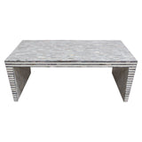 Mosaic Black/White Coffee Table - Ornate Home
