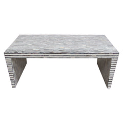 Mosaic Black/White Coffee Table - Ornate Home
