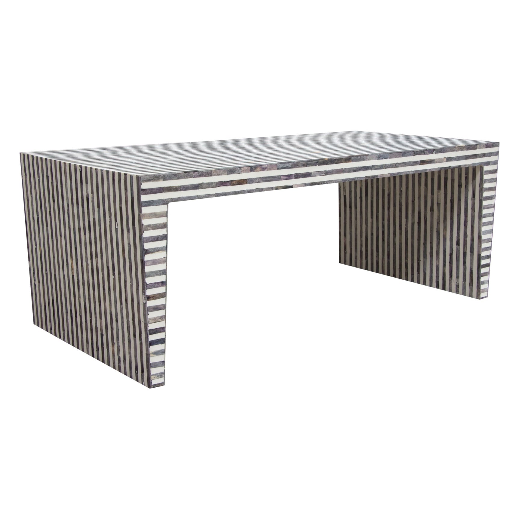 Mosaic Black/White Coffee Table - Ornate Home
