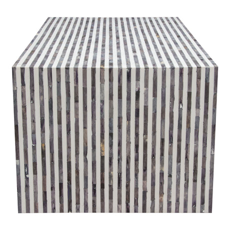 Mosaic Black/White Coffee Table - Ornate Home