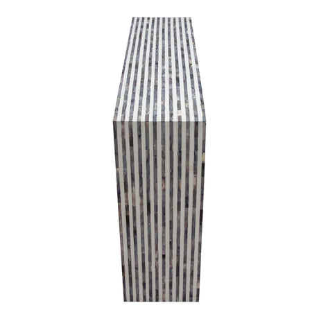 Mosaic Black/White Console Table - Ornate Home