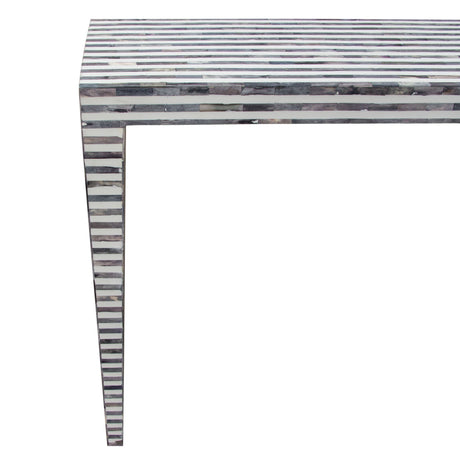 Mosaic Black/White Console Table - Ornate Home