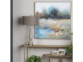 Moselle Taupe/Gold Table Lamp - Ornate Home