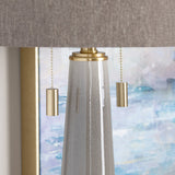 Moselle Taupe/Gold Table Lamp - Ornate Home