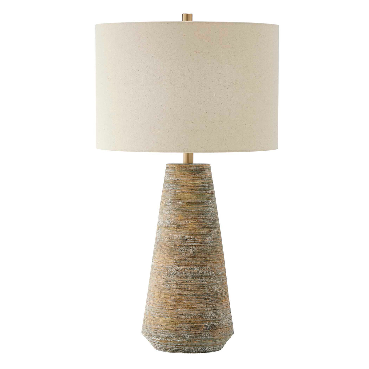 Mosier Rustic Beige Table Lamp - Ornate Home