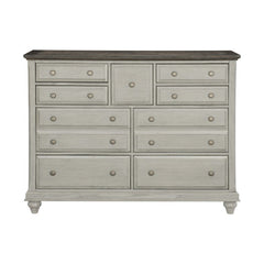 Mossbrook Brown/Light Gray Dresser - Ornate Home