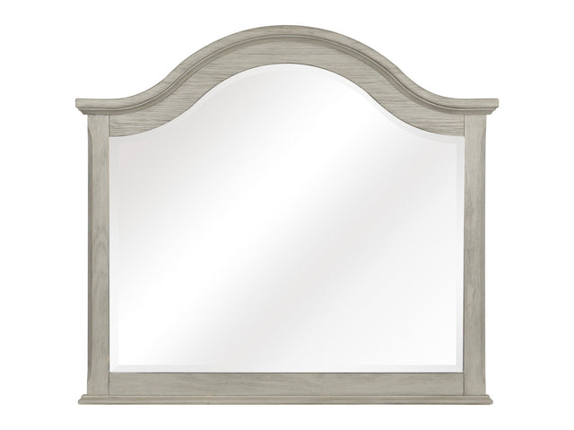 Mossbrook Brown/Light Gray Mirror - Ornate Home