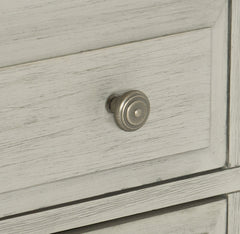 Mossbrook Brown/Light Gray Nightstand - Ornate Home