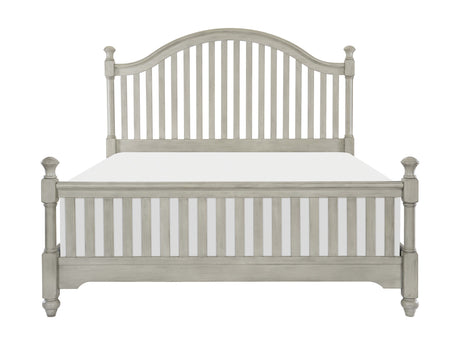 Mossbrook Light Gray California King Bed - Ornate Home