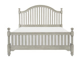 Mossbrook Light Gray Eastern King Bed - Ornate Home